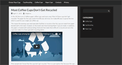 Desktop Screenshot of greenyourcup.com