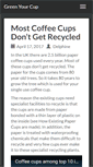 Mobile Screenshot of greenyourcup.com